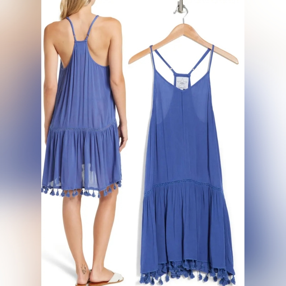AREA STARS Norsdtrom Tassel Trim Tank Dress - Picture 2 of 2